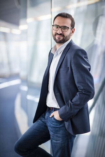 Photo 13 : Sergio GUTIERREZ PRIETO in the European Paliament in Brussels