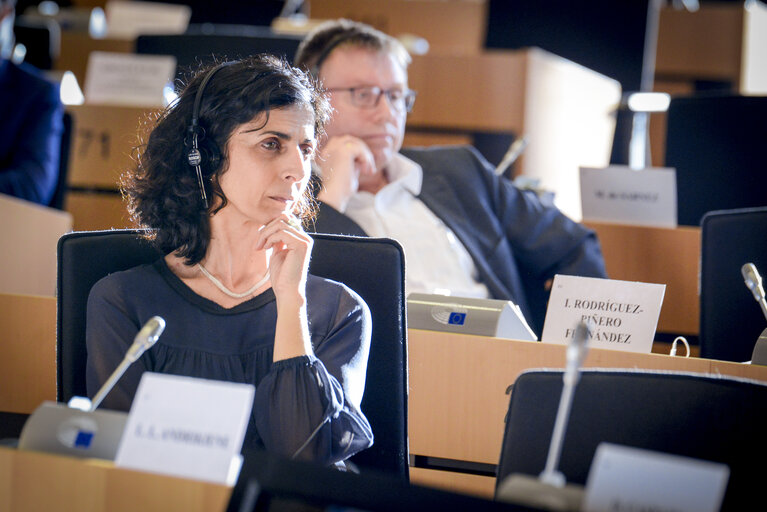 Fotagrafa 8: INTA Committee hearing on Dual-use reform: ' How to ' future-proof ' EU export controls ? '