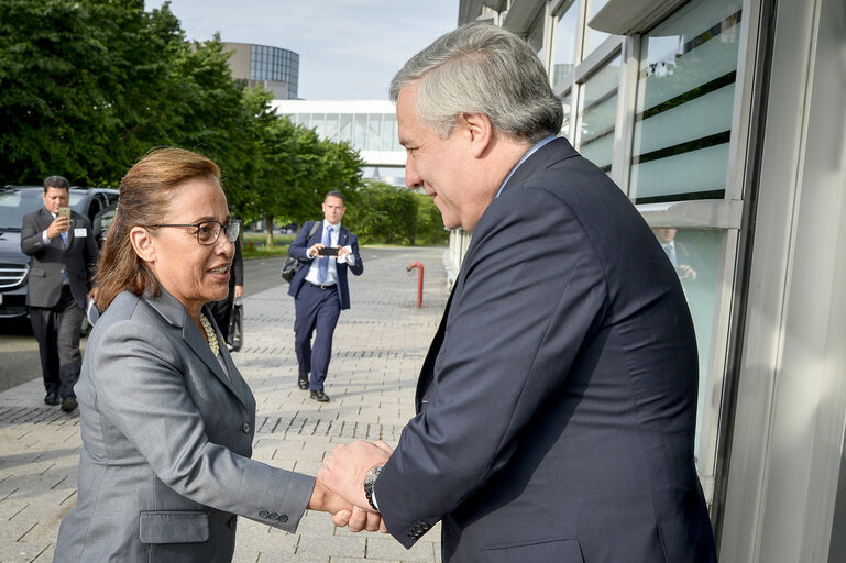 Снимка 5: Official visit of President of the Republic of the Marshall Islands to the European Parliament in Strasbourg