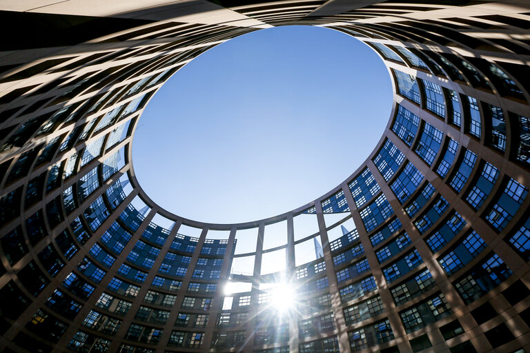 Fotografie 9: General views of EP building in Strasbourg