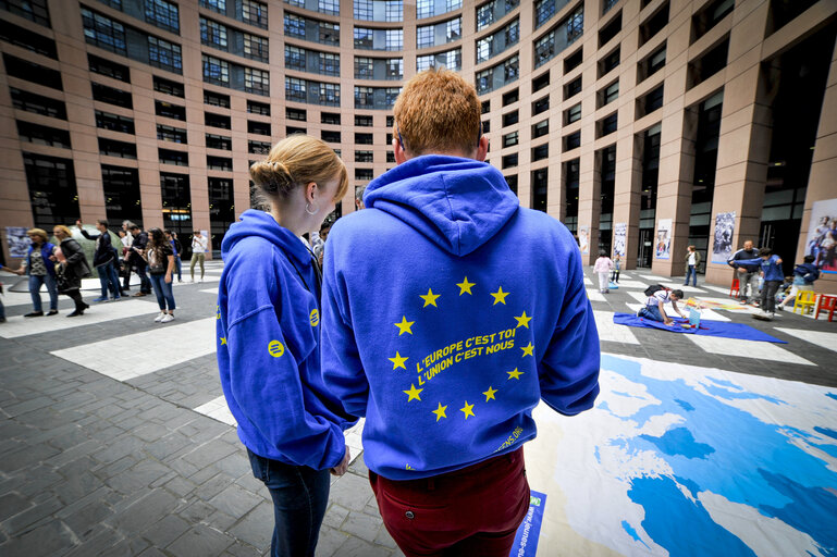 Photo 37: Open Day of the European institutions 2017 - Strasbourg -   Animation photo