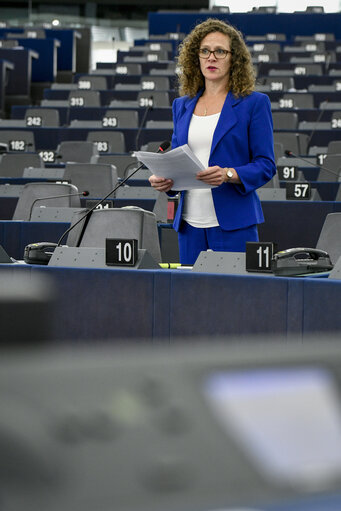 Fotografija 10: Plenary session Week 24 2017 in Strasbourg - The refoundation of a Europe based on values, anchored in effective democratic institutions and promoting a prosperous economy in a fair and cohesive society