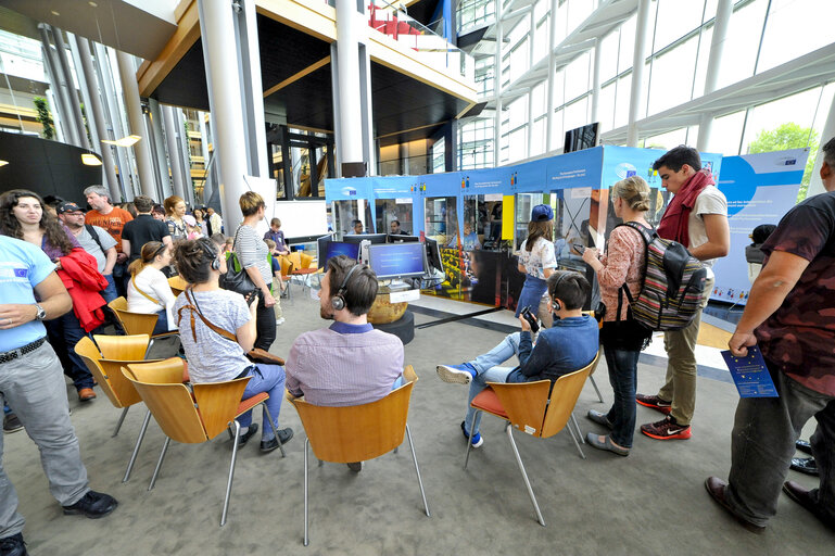 Open Day of the European institutions 2017 - Strasbourg -   Animation photo