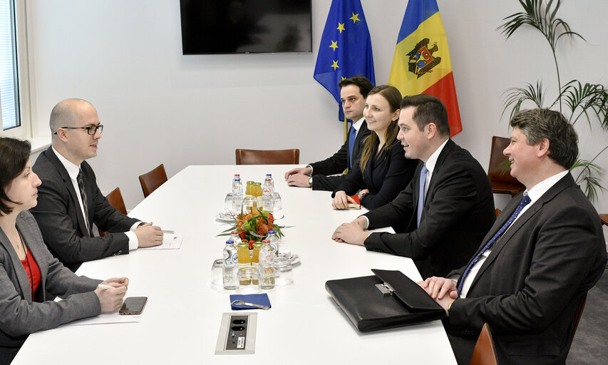 Fotó 4: Andi CRISTEA MEP meets with Tudor ULIANOVSCHI - Minister for Foreign Affairs of Moldova