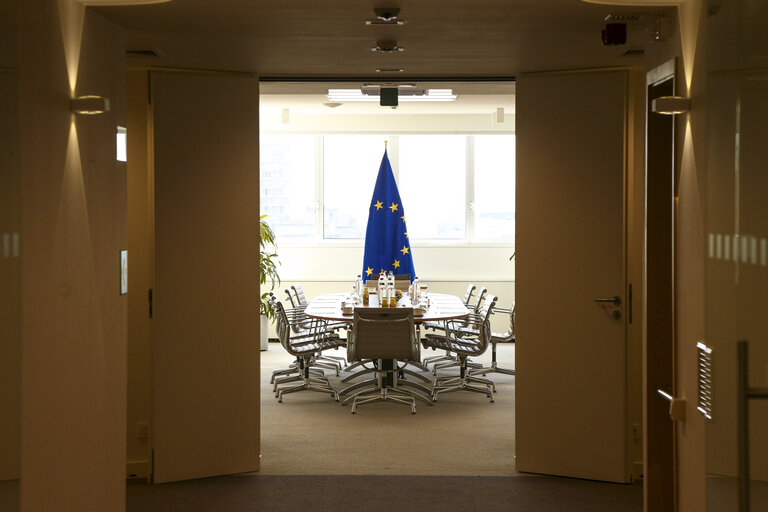 Fotó 5: Protocol room in the European Parliament in Brussels