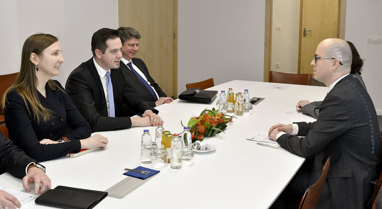 Fotó 5: Andi CRISTEA MEP meets with Tudor ULIANOVSCHI - Minister for Foreign Affairs of Moldova