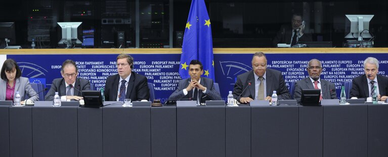 Fotografie 4: MEPs meet with fishermen from ultraperipherical regions on the FEAMP and the PCP