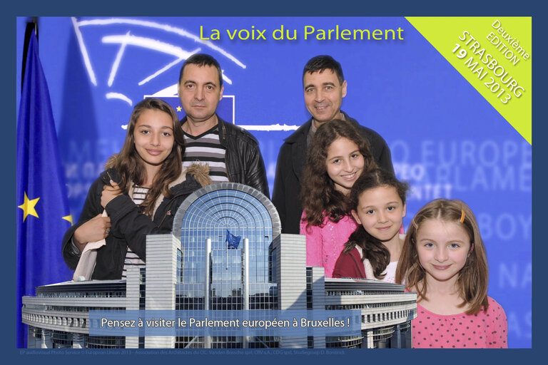 Festivaval of Europe 2013 in Strasbourg. Open day at the European Parliament