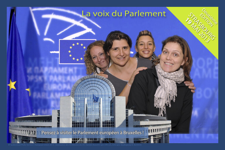 Festivaval of Europe 2013 in Strasbourg. Open day at the European Parliament