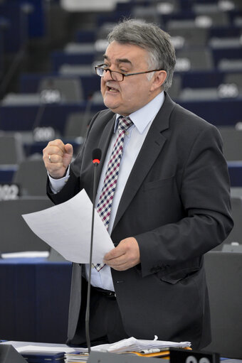 Fotografija 6: Plenary session week 21 2013-European Council meeting-tax fraud