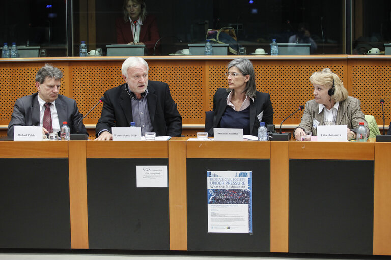 Foto 6: Meeting: Russia's Civil Society under pressure - what the EU should do