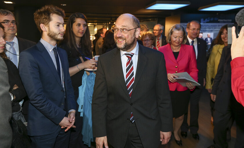 Valokuva 17: Nobel Exhibition in the Parlamentarium. Inauguration of the Nobel Peace Center exhibition