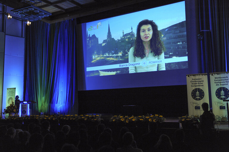 Fotografi 29: Charlemagne Youth Prize 2013 in Aachen