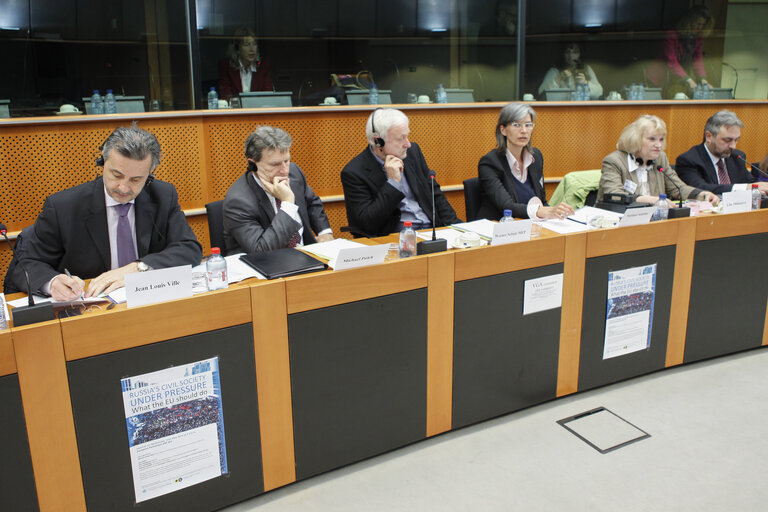 Foto 20: Meeting: Russia's Civil Society under pressure - what the EU should do