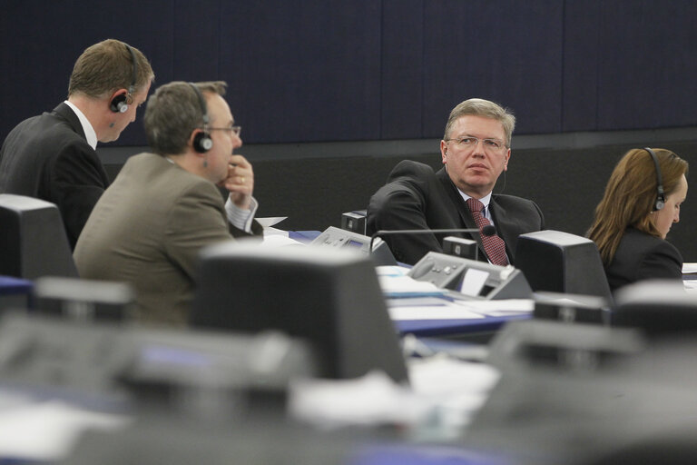 Valokuva 22: Plenary session week 16  2013 in Strasbourg - 2012 progress report on Serbia  Council and Commission statements