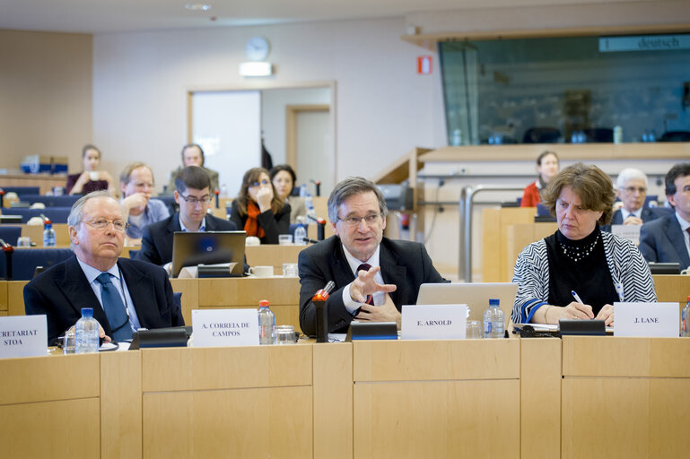 Foto 4: STOA worshop - Science metrics in Europe - policy needs and opportunities.