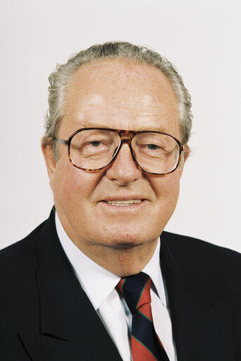 Portrait of MEP Jean-Marie LE PEN