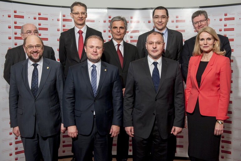 European Council preparatory meeting of the Party of European Socialists.