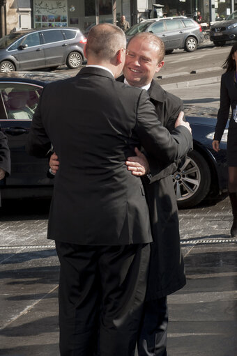 Fotografie 14: European Council preparatory meeting of the Party of European Socialists.