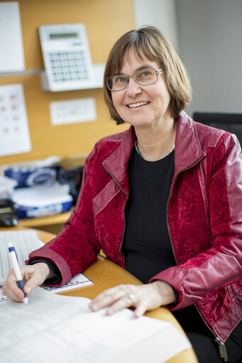 Fotografia 1: MEP Anne E. JENSEN in the European Parliament in Brussels