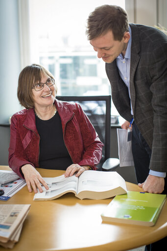 Fotografia 6: MEP Anne E. JENSEN in the European Parliament in Brussels