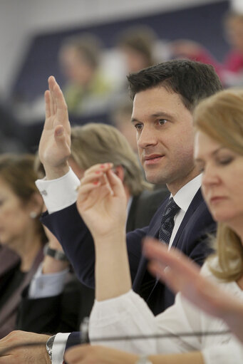 Nuotrauka 19: Petru Constantin LUHAN during plenary session week 16 2013 in Strasbourg