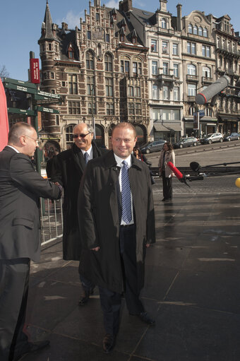 Fotografie 13: European Council preparatory meeting of the Party of European Socialists.