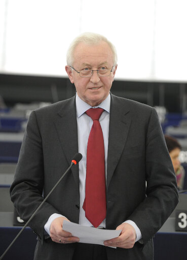 Fotografi 24: Plenary Session week 11 2013 in Strasbourg - Preparations for the European Council meeting