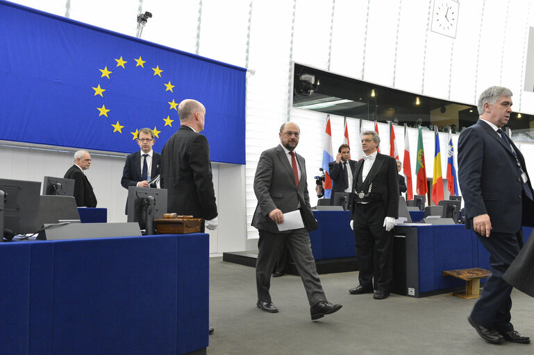 Allocution of Martin SCHULZ - EP President