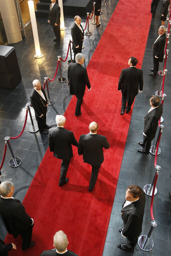 Fotografie 6: Official visit of the President of Israel to the European Parliament in Strasbourg