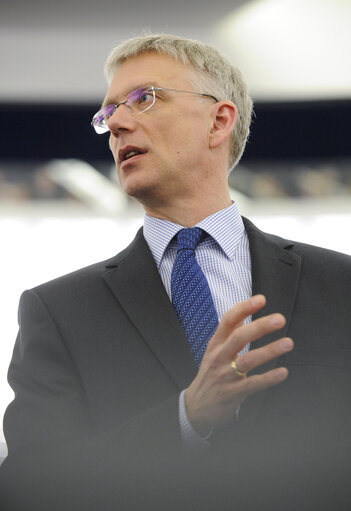 Fotografi 20: Plenary Session week 11 2013 in Strasbourg - Preparations for the European Council meeting