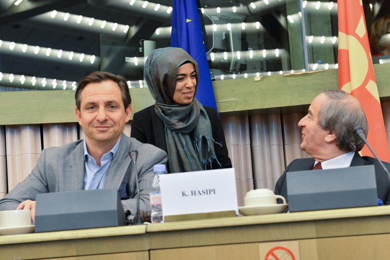 Fotografi 1: European Union - Former Yugoslav republic of Macedonia joint parliamentary committee.