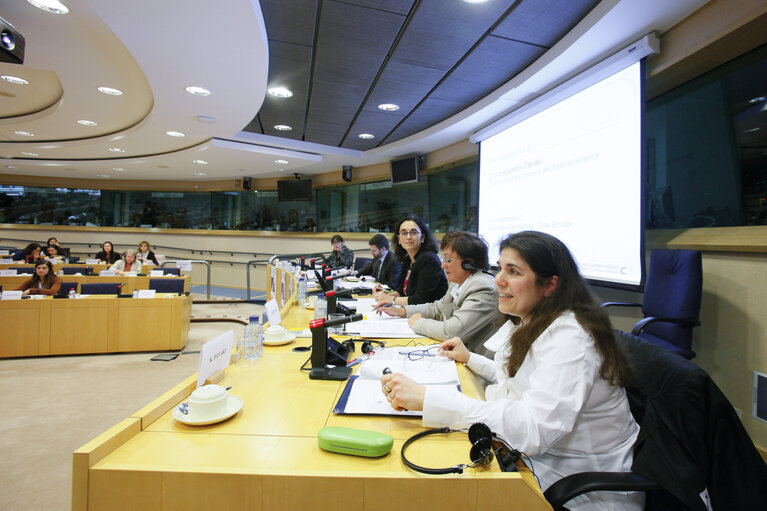 Fotografi 21: FEMM Committee - Public Hearing on Women with disabilities