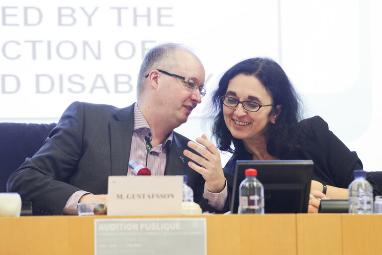 Fotografi 23: FEMM Committee - Public Hearing on Women with disabilities