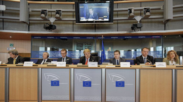 Zdjęcie 35: AFET Committee Meeting with prime minister of Serbia