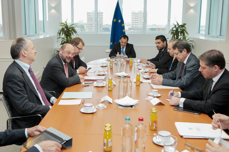 Fotografi 38: EP President meets with the President of Cyprus