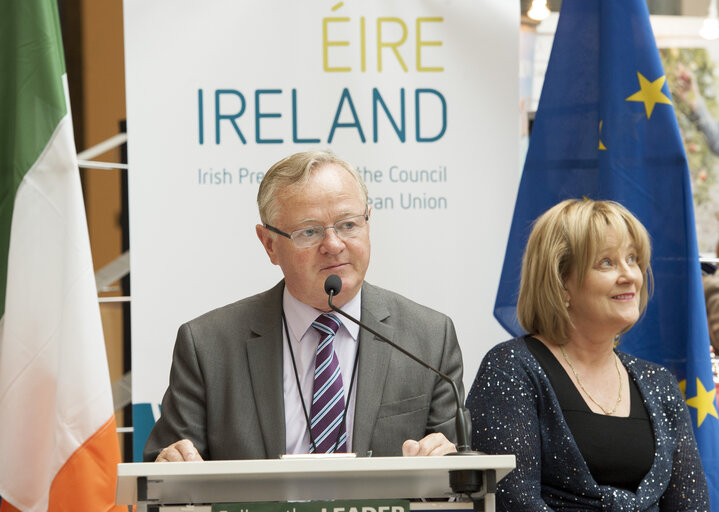 Снимка 14: Exhibition for the Irish Presidency of the EU