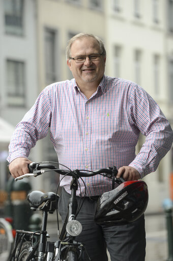 MEP Kent JOHANSSON in the European Parliament in Brussels