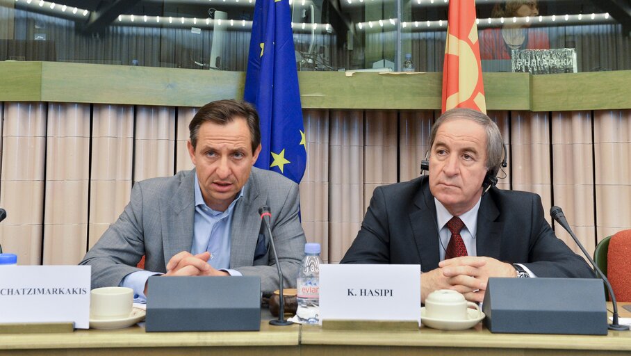 Fotografi 47: European Union - Former Yugoslav republic of Macedonia joint parliamentary committee.