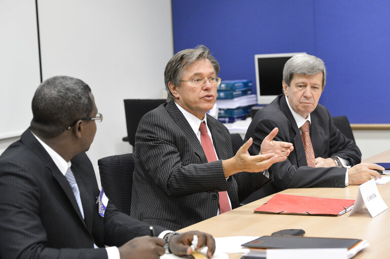 Foto 2: Mep's meet with a Group of Sudan Young Political Leaders