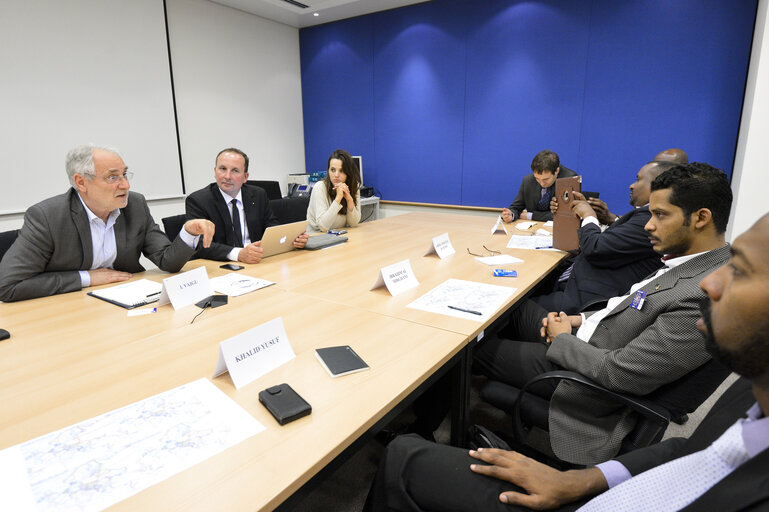 Foto 10: Mep's meet with a Group of Sudan Young Political Leaders