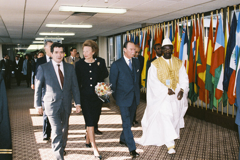 Foto 1: 11th session of the ACP-EEC Joint-Parliamentary Assembly (Assemblee paritaire) in Luxembourg from 24 to 28 September 1990