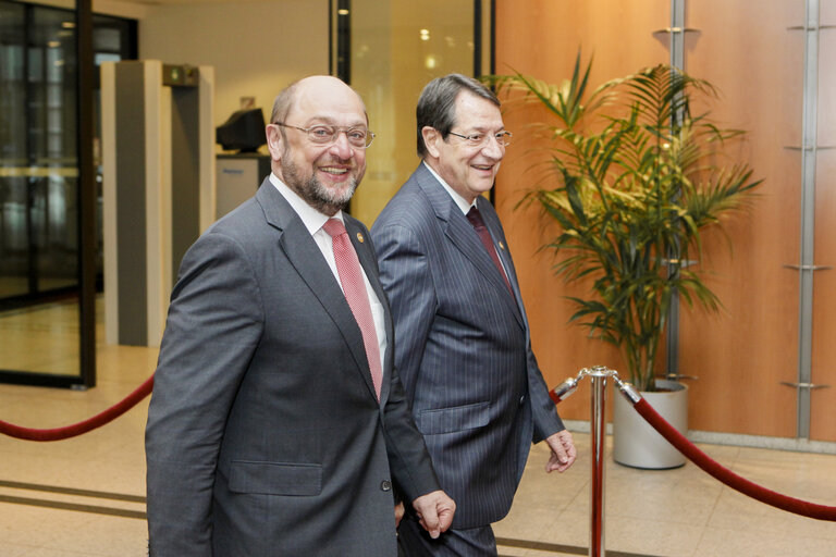 Fotografi 40: EP President meets with the President of Cyprus