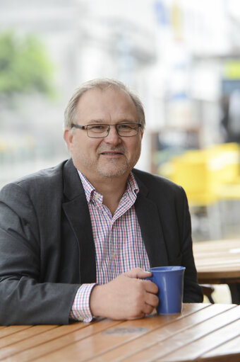 MEP Kent JOHANSSON in the European Parliament in Brussels