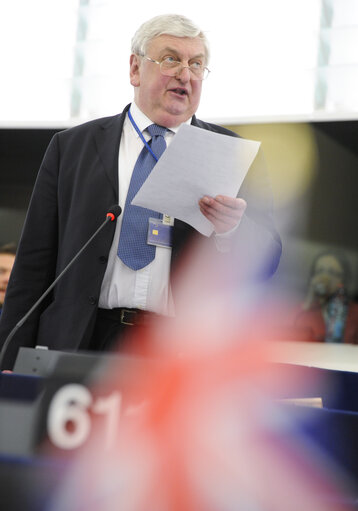 Fotografia 13: Plenary Session week 11 2013 in Strasbourg - Preparations for the European Council meeting