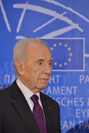 Fotografie 11: Official visit of the President of Israel to the European Parliament in Strasbourg