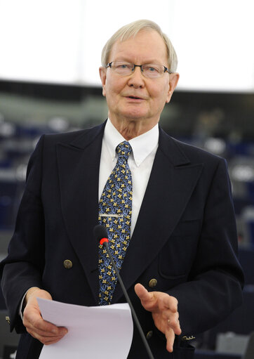 Fotografi 19: Plenary Session week 11 2013 in Strasbourg - Preparations for the European Council meeting