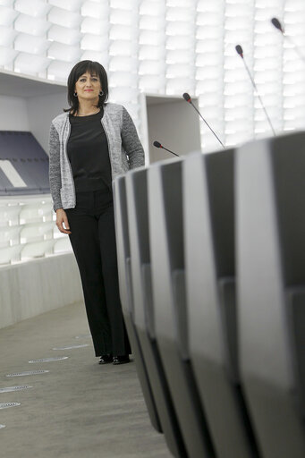 Valokuva 13: Michele STRIFFLER in the hemicycle in Strasbourg