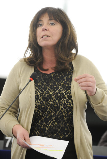 Fotografi 28: Plenary Session week 11 2013 in Strasbourg - Preparations for the European Council meeting