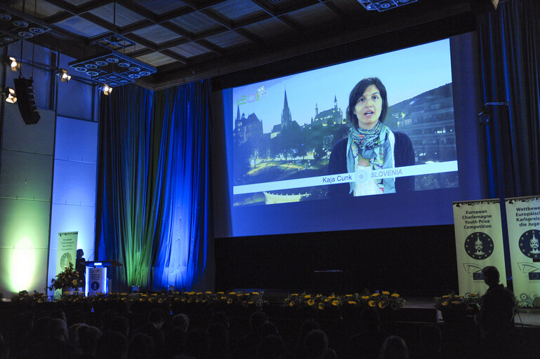 Fotografi 28: Charlemagne Youth Prize 2013 in Aachen